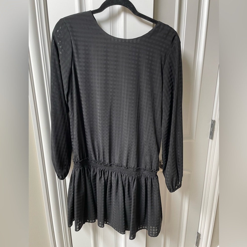 Waverly Grey black Sasha dress, short, size M